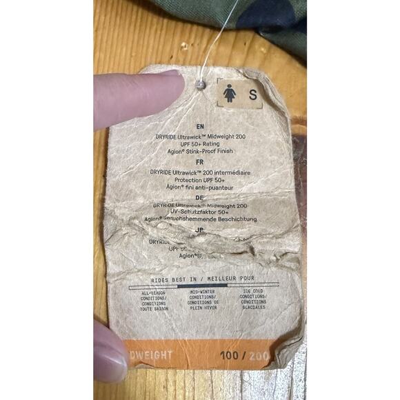 NWT BURTON Women’s Abstract Camouflage DRY-RIDE Quick Drying Leggings Small - Picture 10 of 11